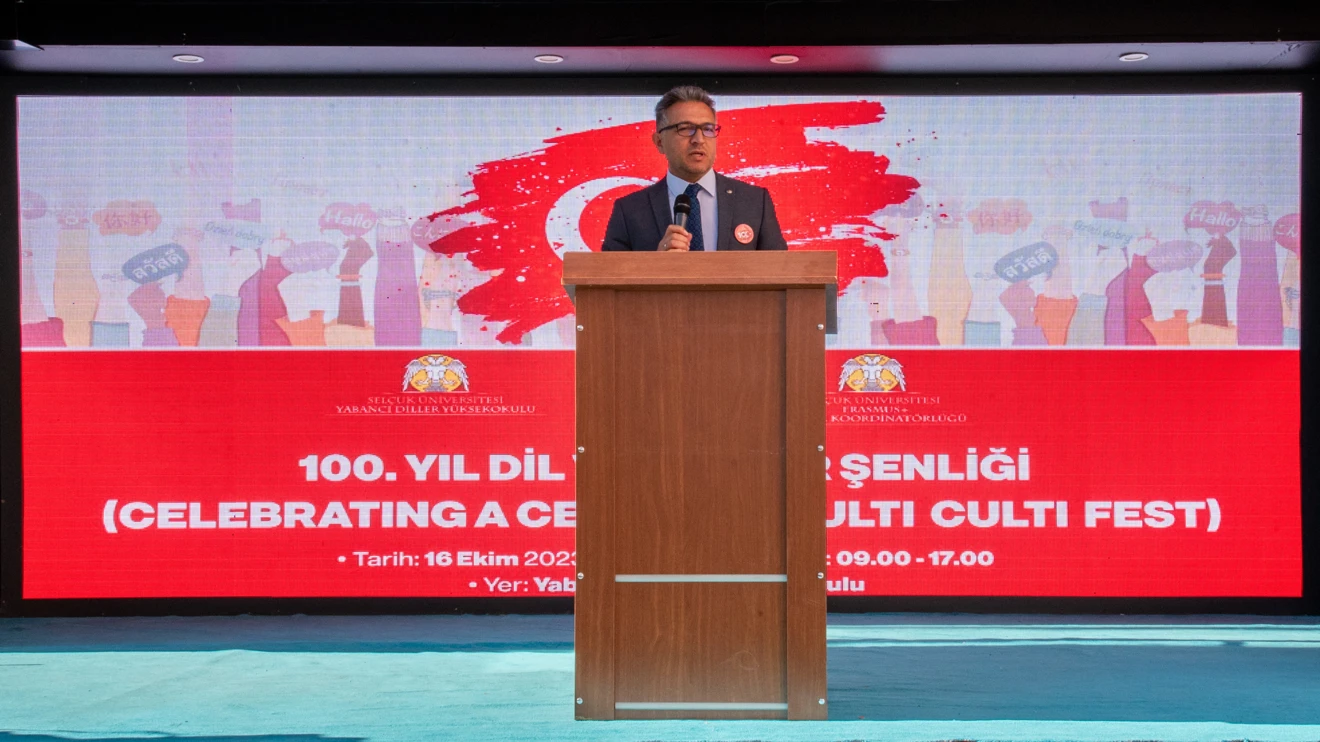 Selçuk Üniversitesinde ‘100. Yıl Dil ve Kültür Şenliği’ gerçekleştirildi 